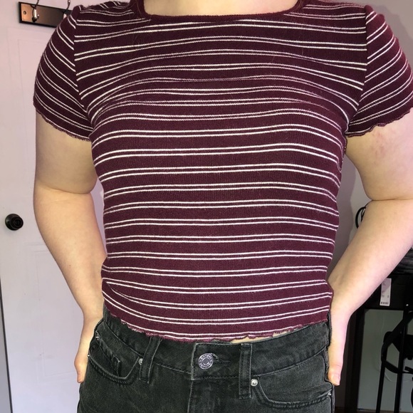 Garage striped baby tee - Picture 2 of 4